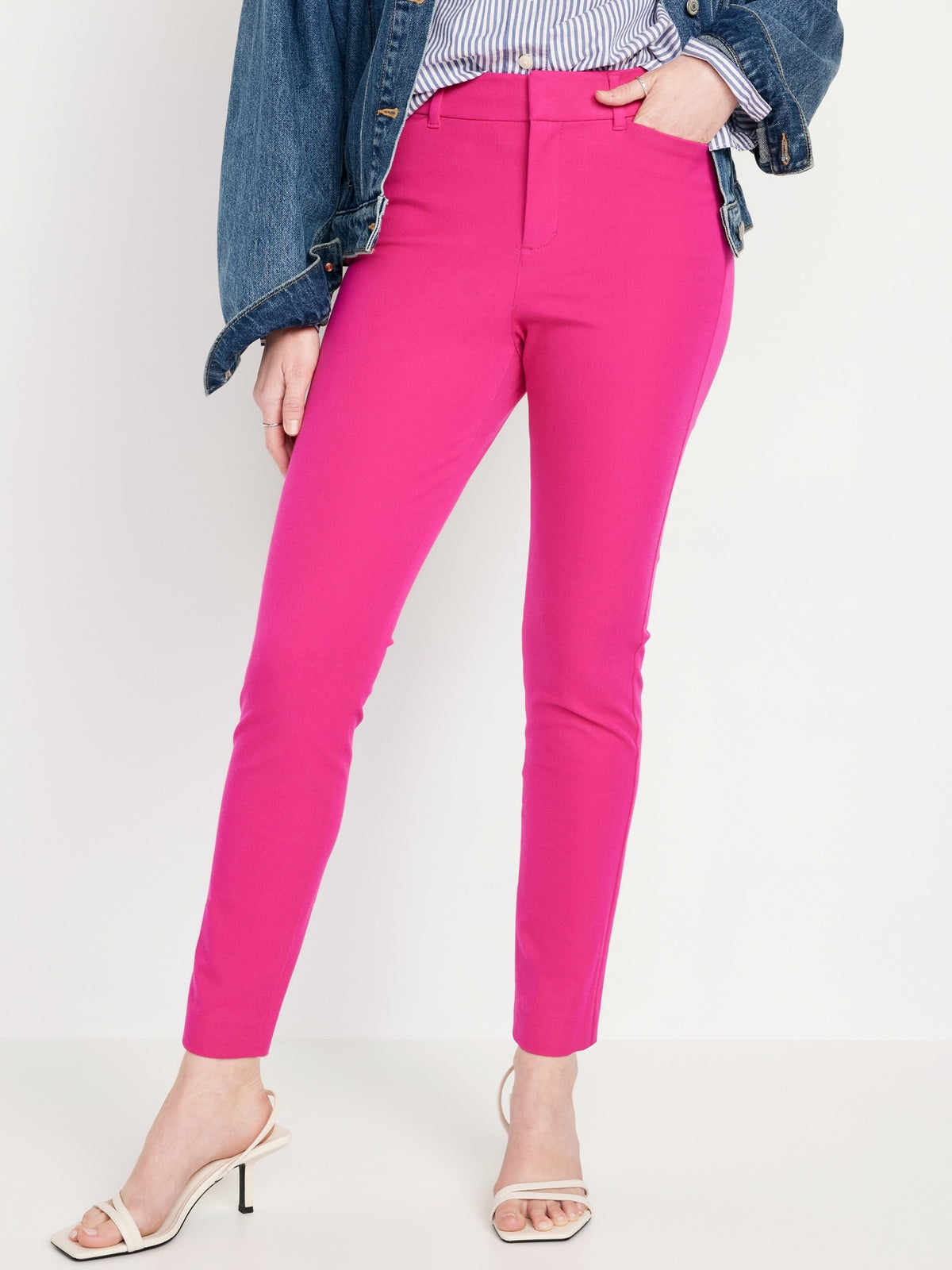 High-Waisted Pixie Skinny Ankle Pants for Women - Old Navy Philippines