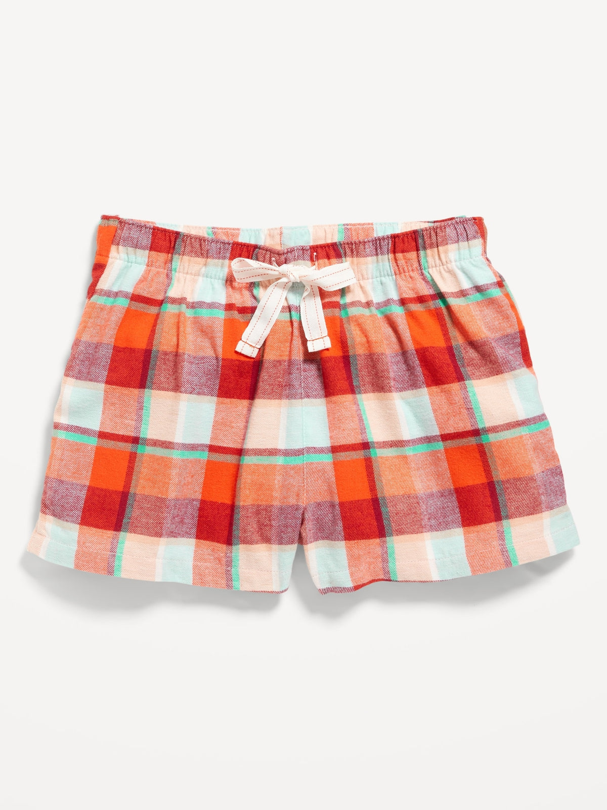 Matching Flannel Pajama Shorts for Women -- 2.5-inch inseam, Old Navy