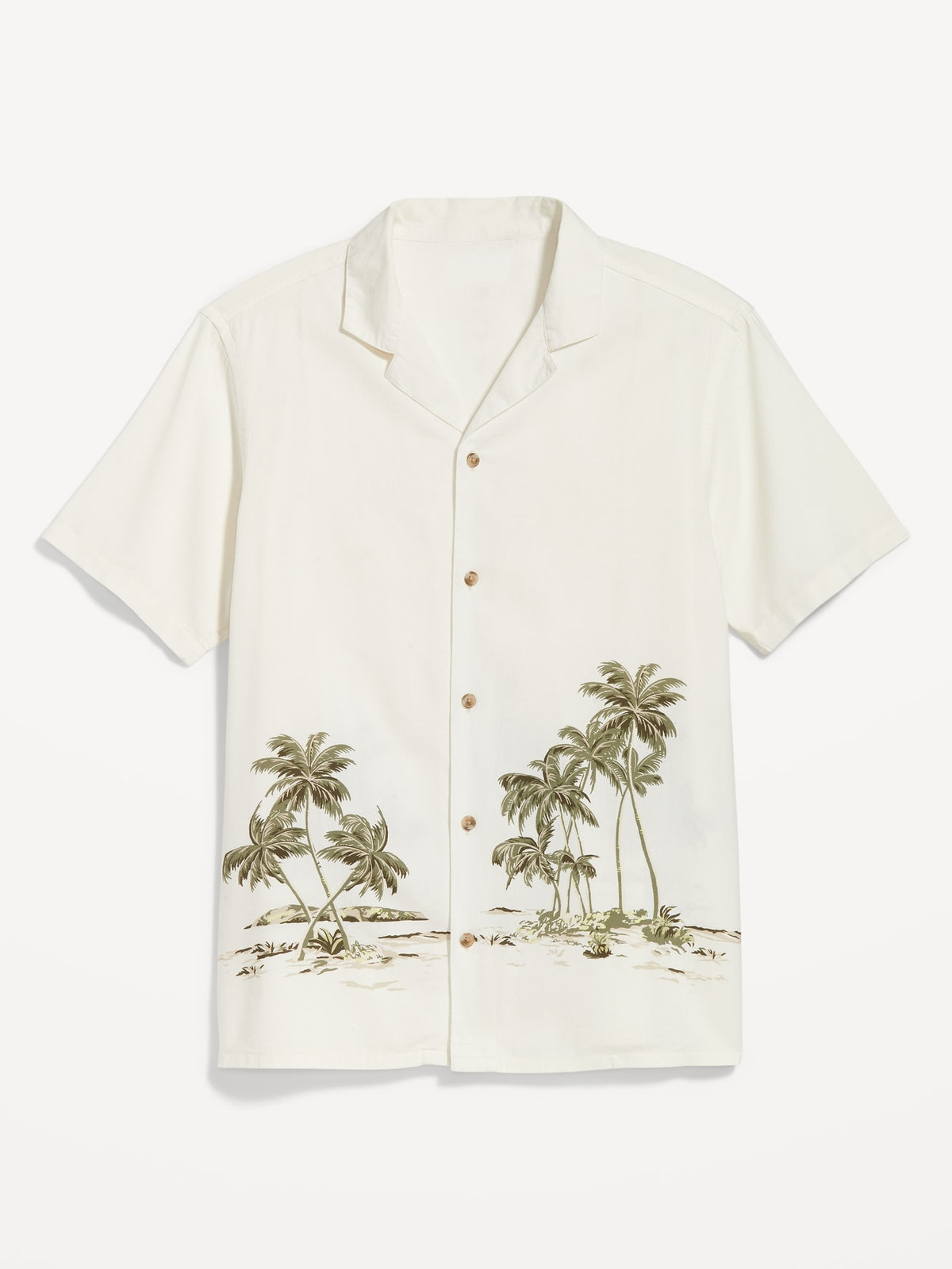 White Palm Print