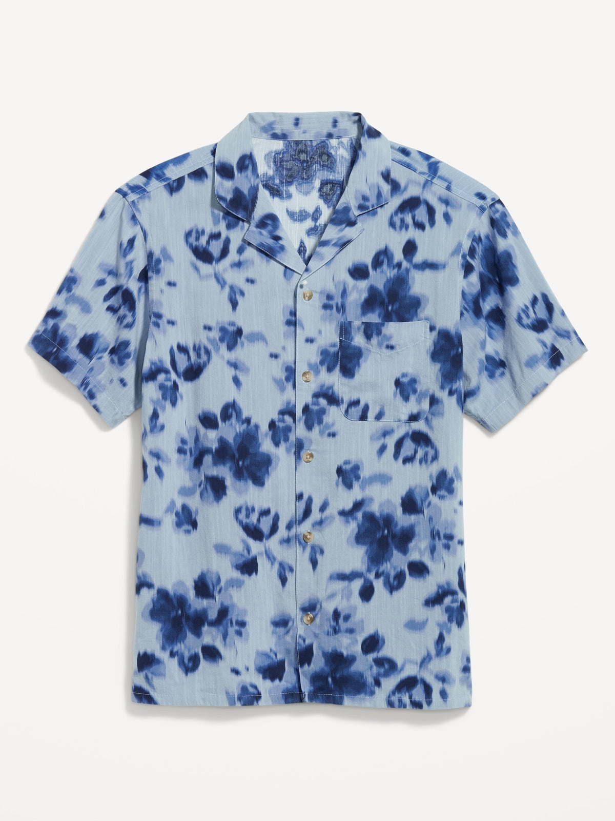 Large Blue Floral