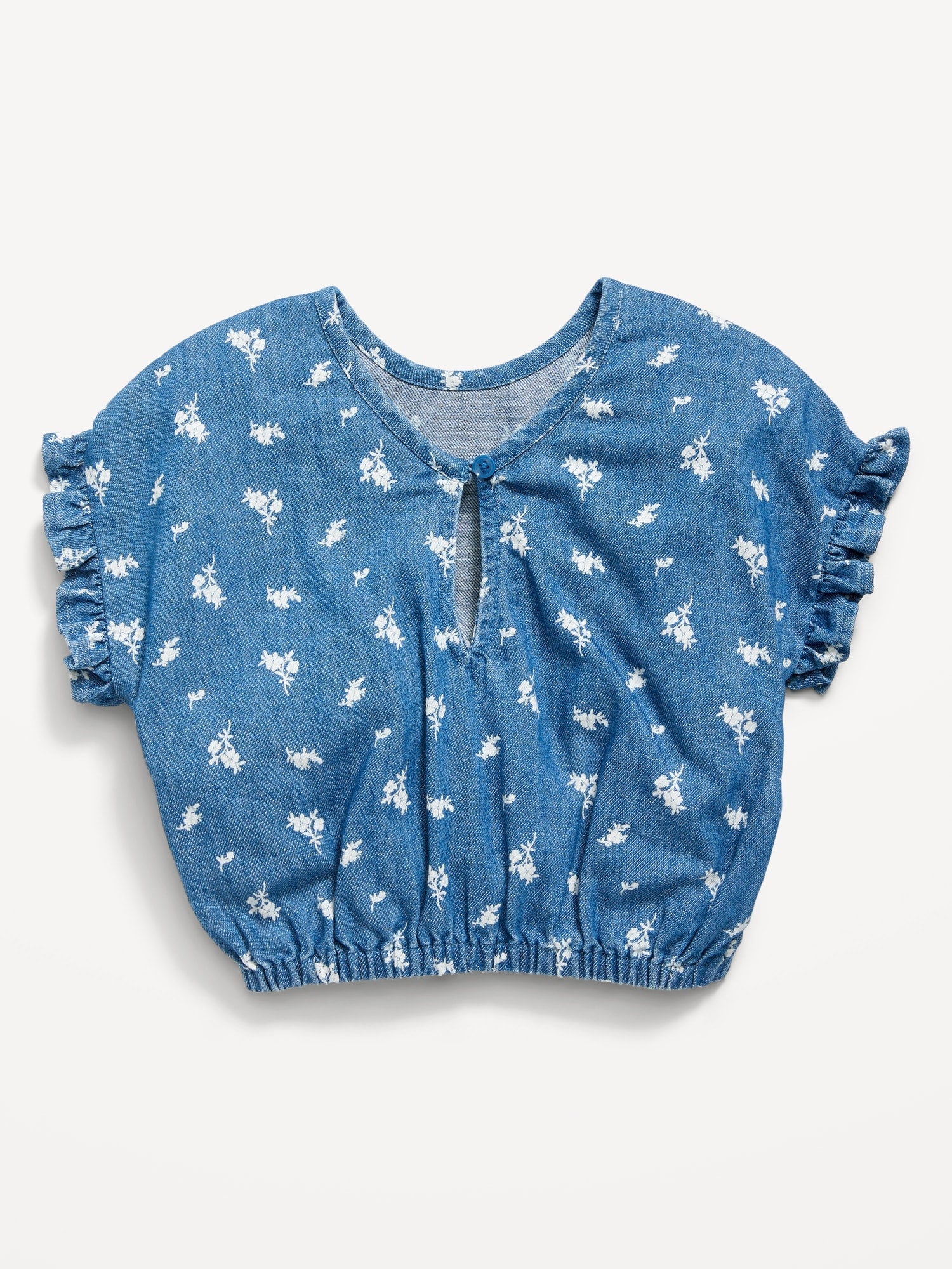 Chambray Blue Floral