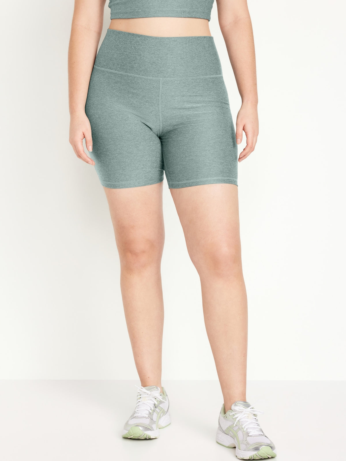 High Waisted Inch Athletic Shorts High-Waisted PowerSoft Biker