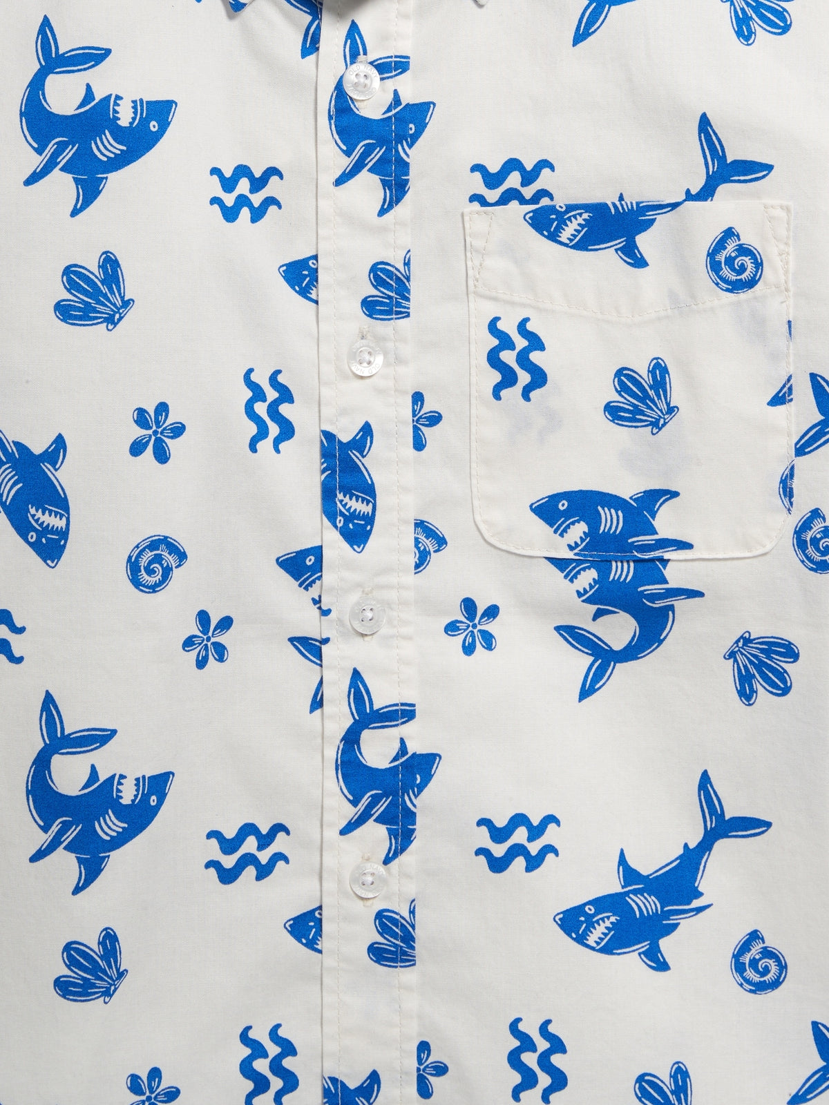 Blue Sharks (Poplin)
