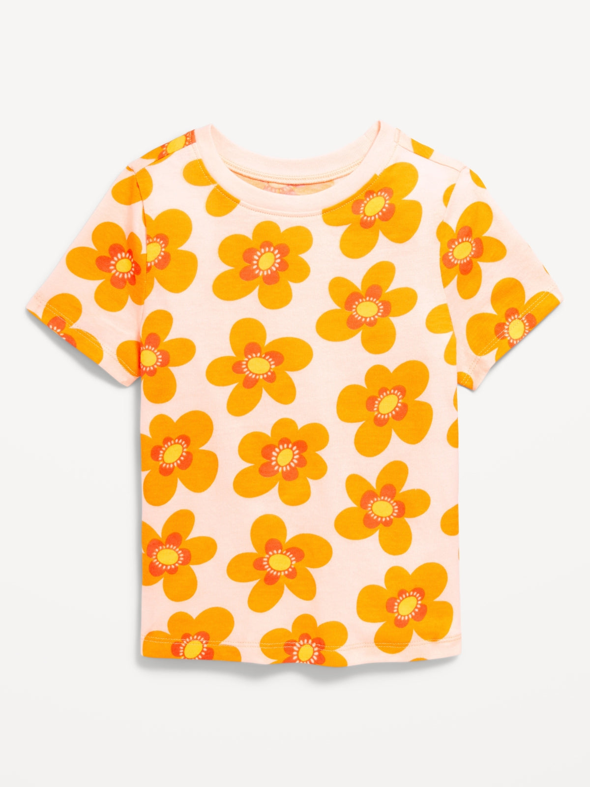 Pink/Orange Floral