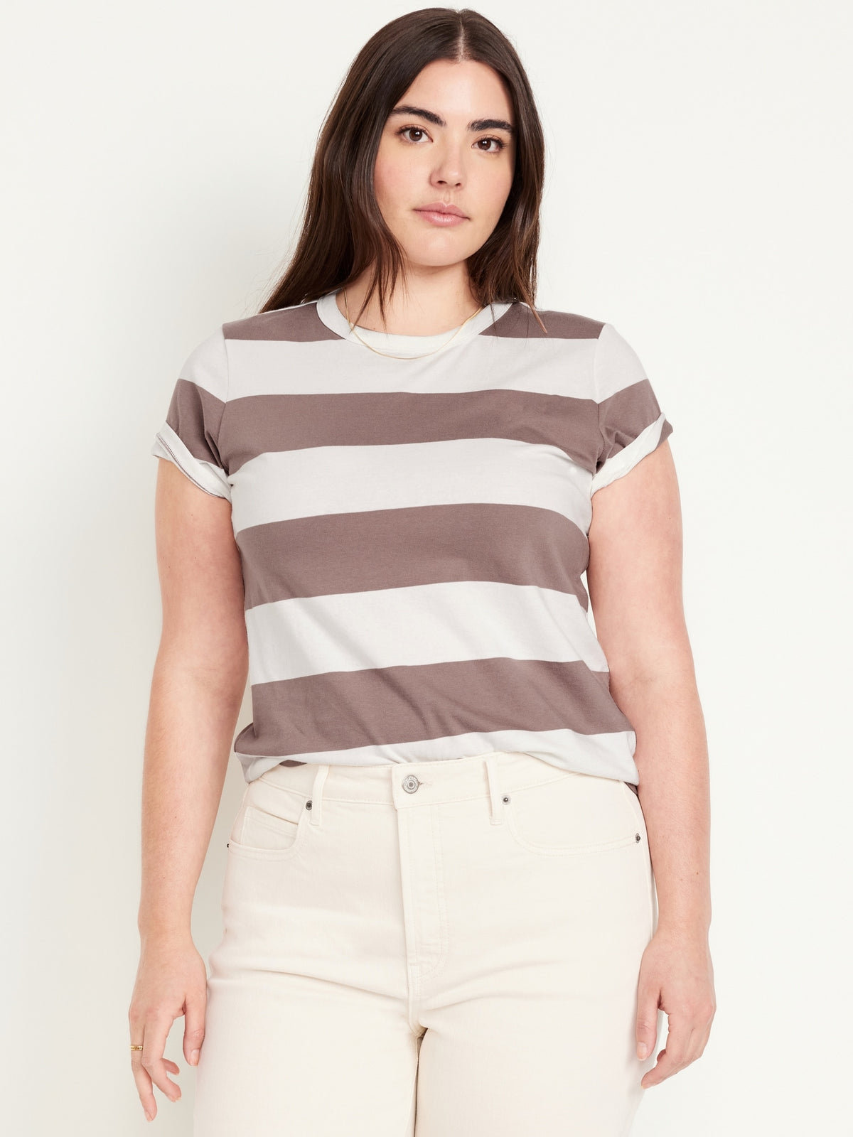 Bold Brown Stripe