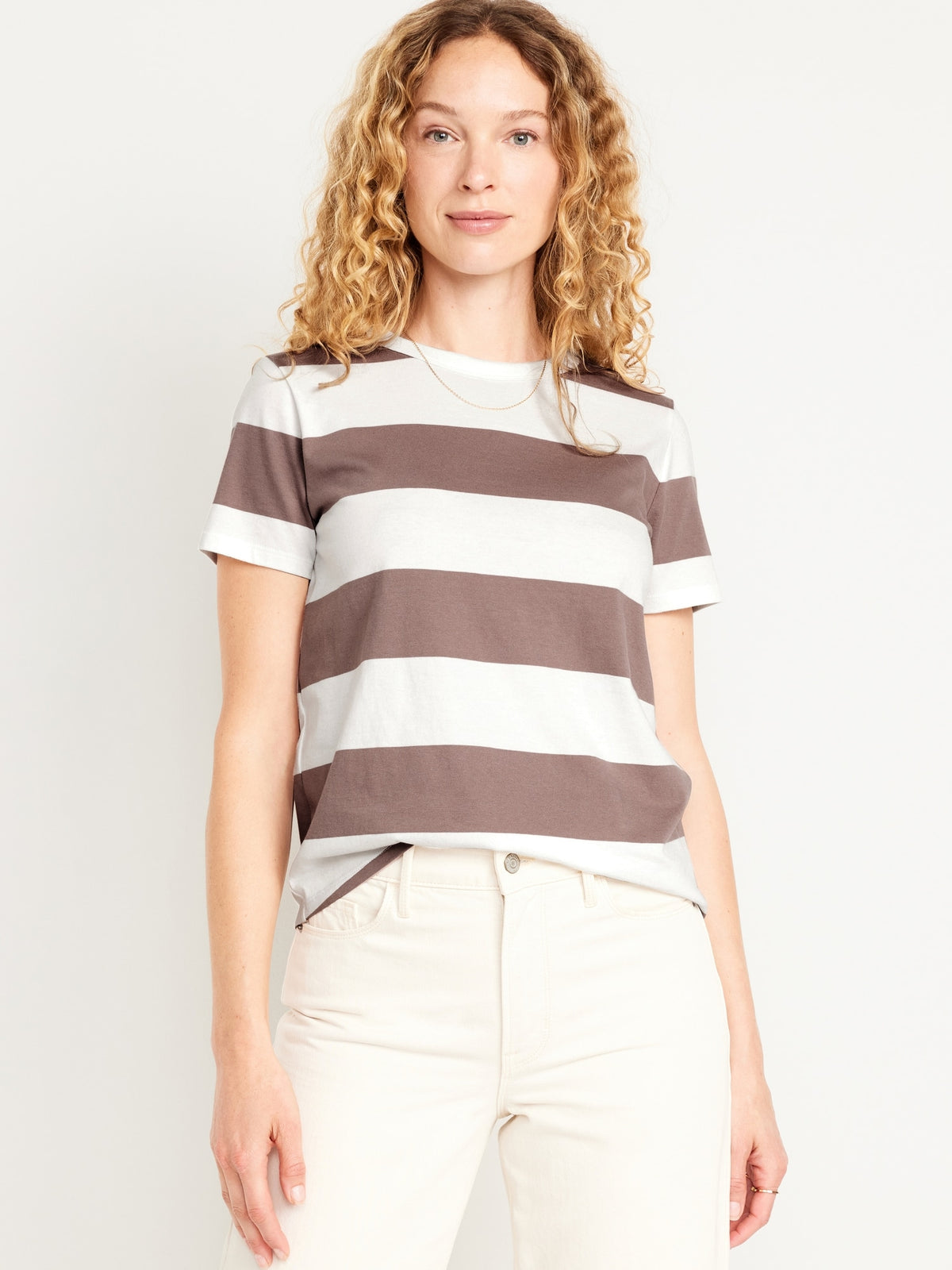 Bold Brown Stripe