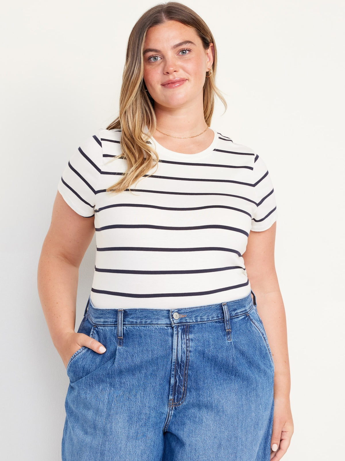 Navy Stripe