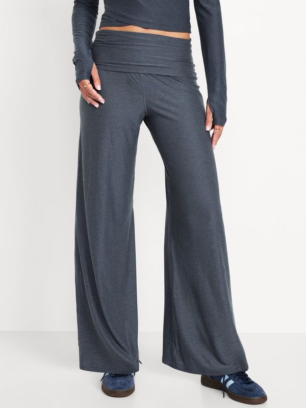 HighWaisted CloudMotion WideLeg Pants Old Navy Philippines