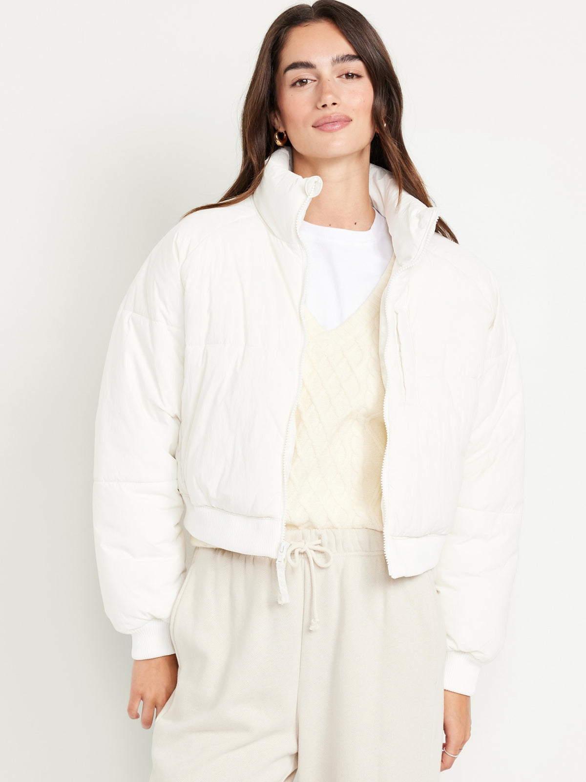 Oversized Crop Puffer Jacket Old Navy Philippines