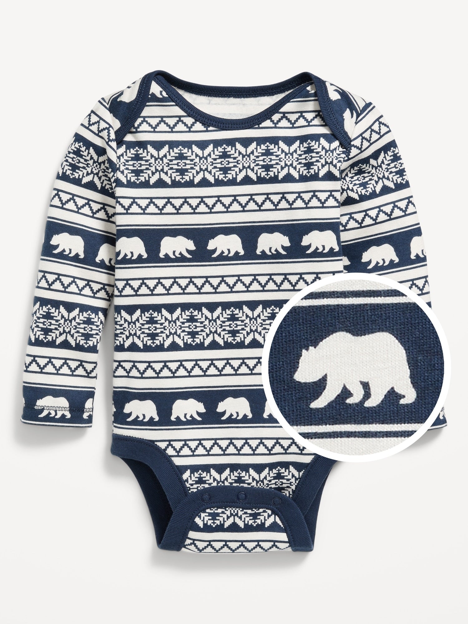 Navy Fair Isle