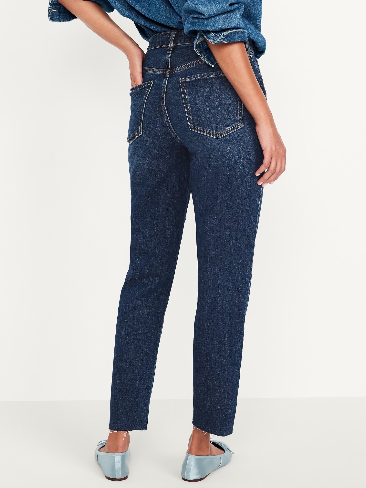 Button-Fly Dark Wash