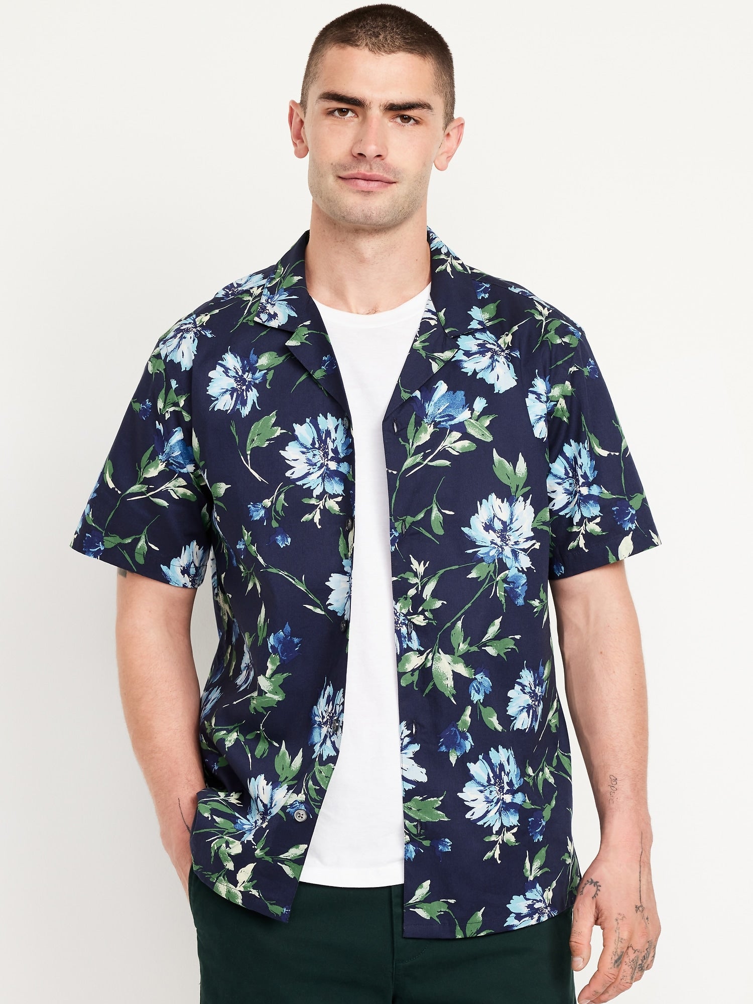 Navy Floral
