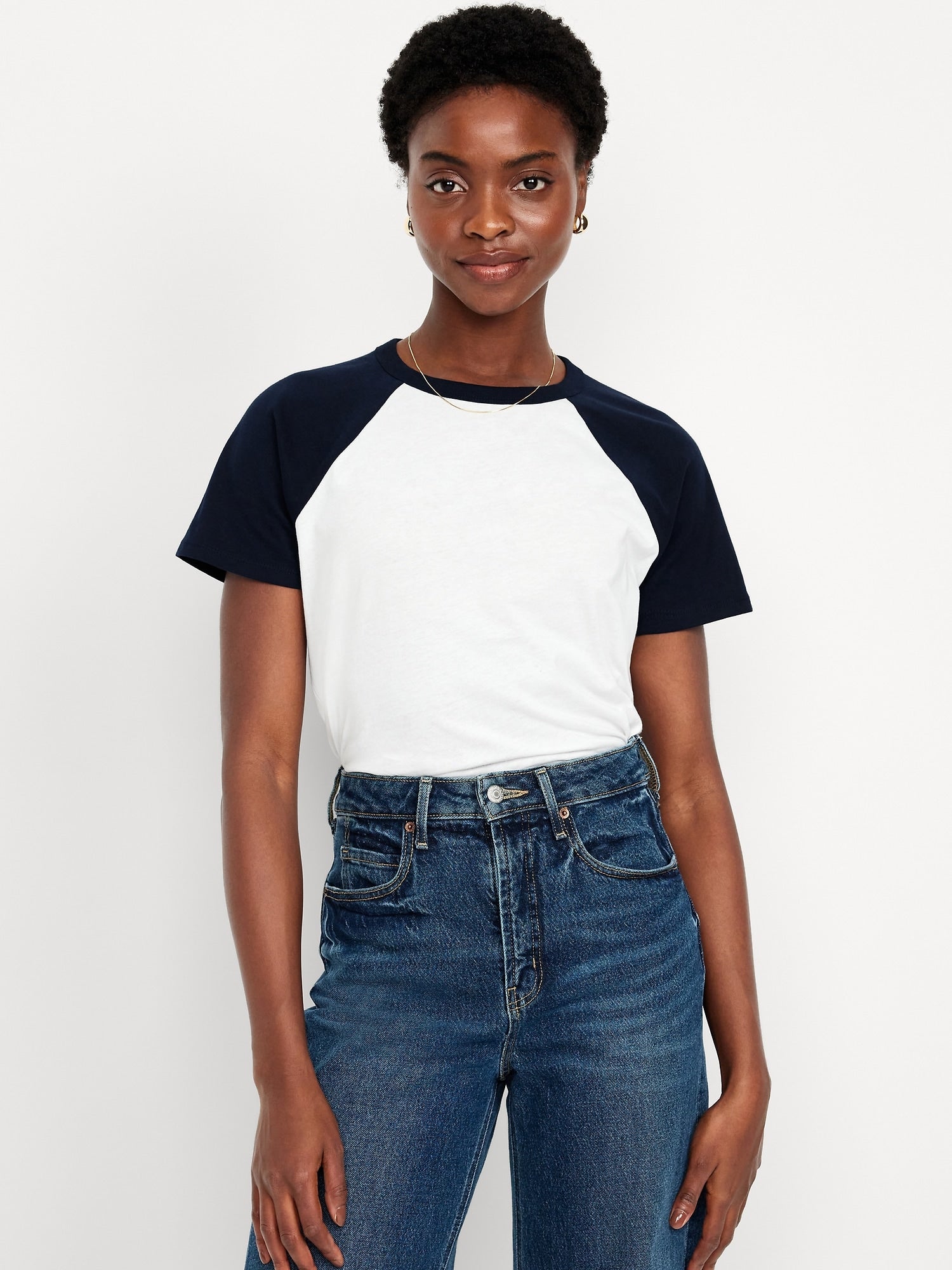 Navy/White