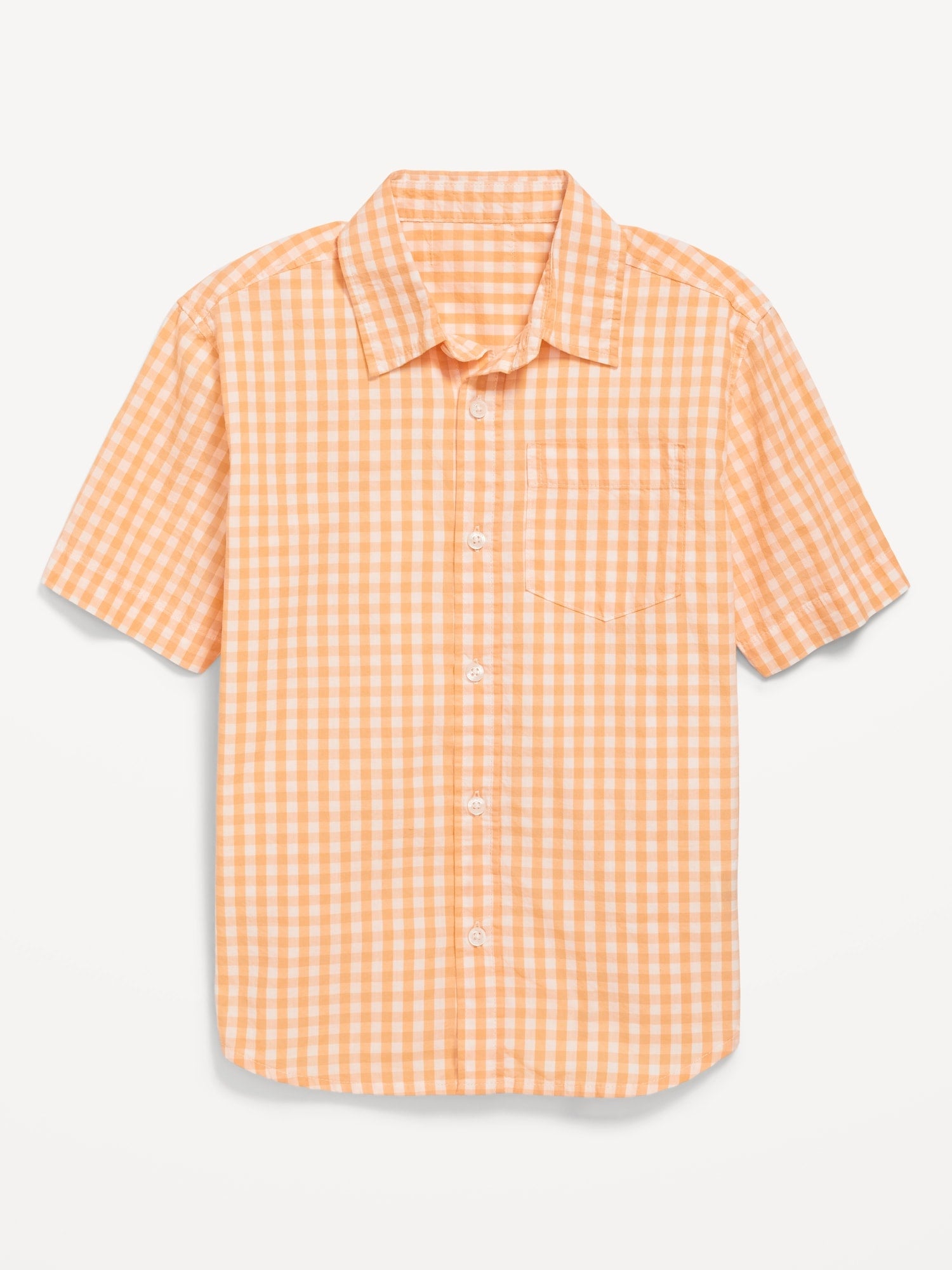 Orange Gingham