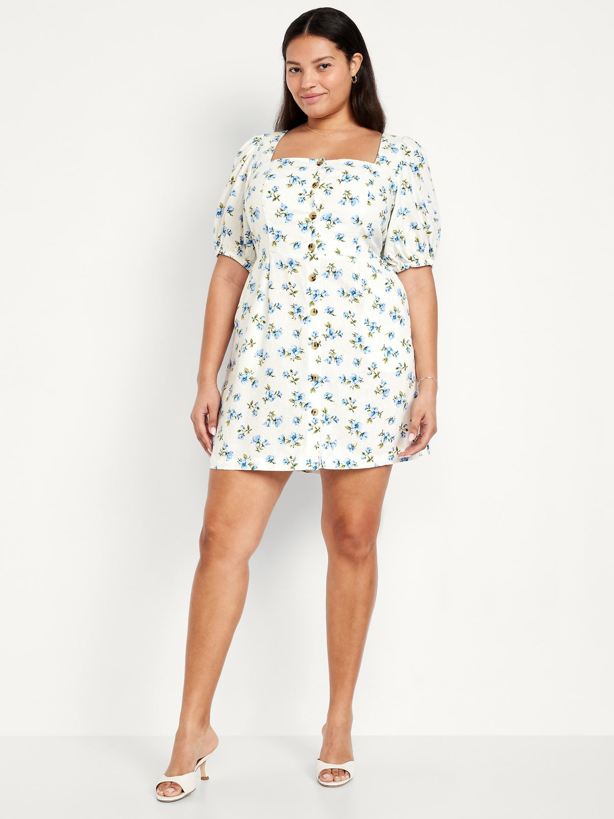 Sleeveless Linen-Blend Mini Shift Dress - Old Navy Philippines Sleeveless Linen-Blend Mini Shift Dress - Old Navy Philippines