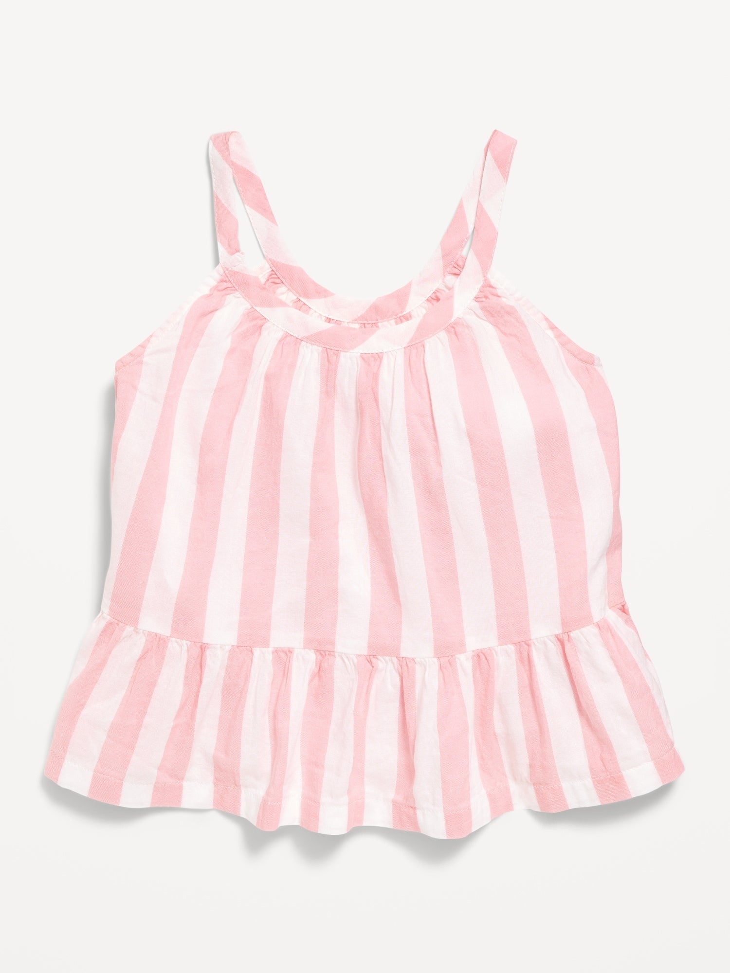 White/Pink Stripe