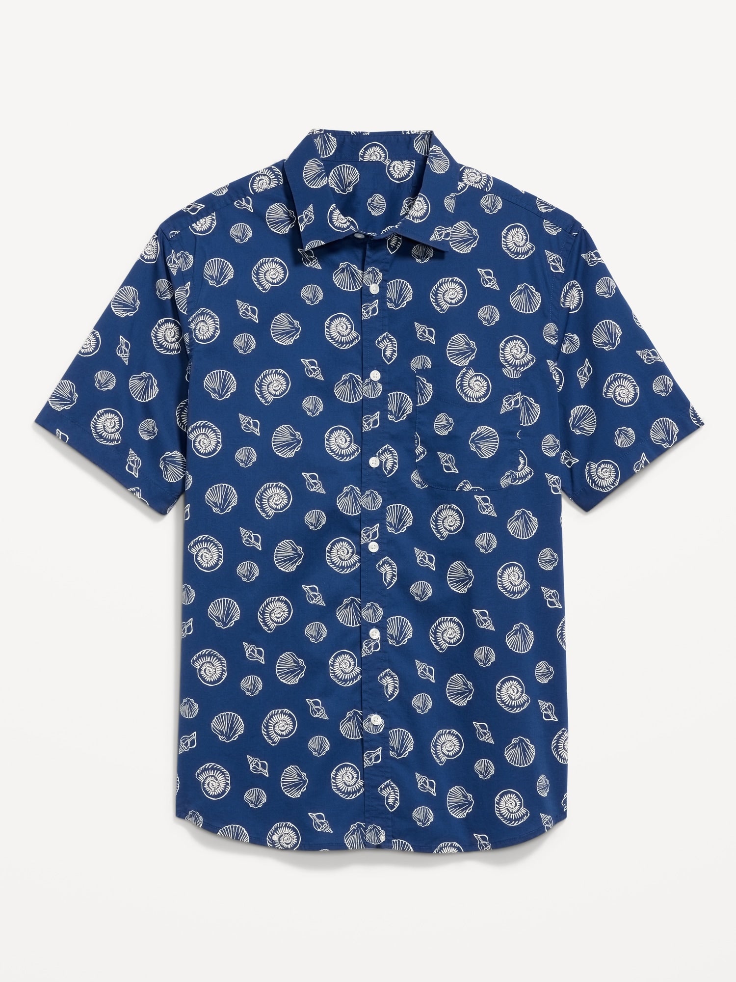 Blue Seashell Print