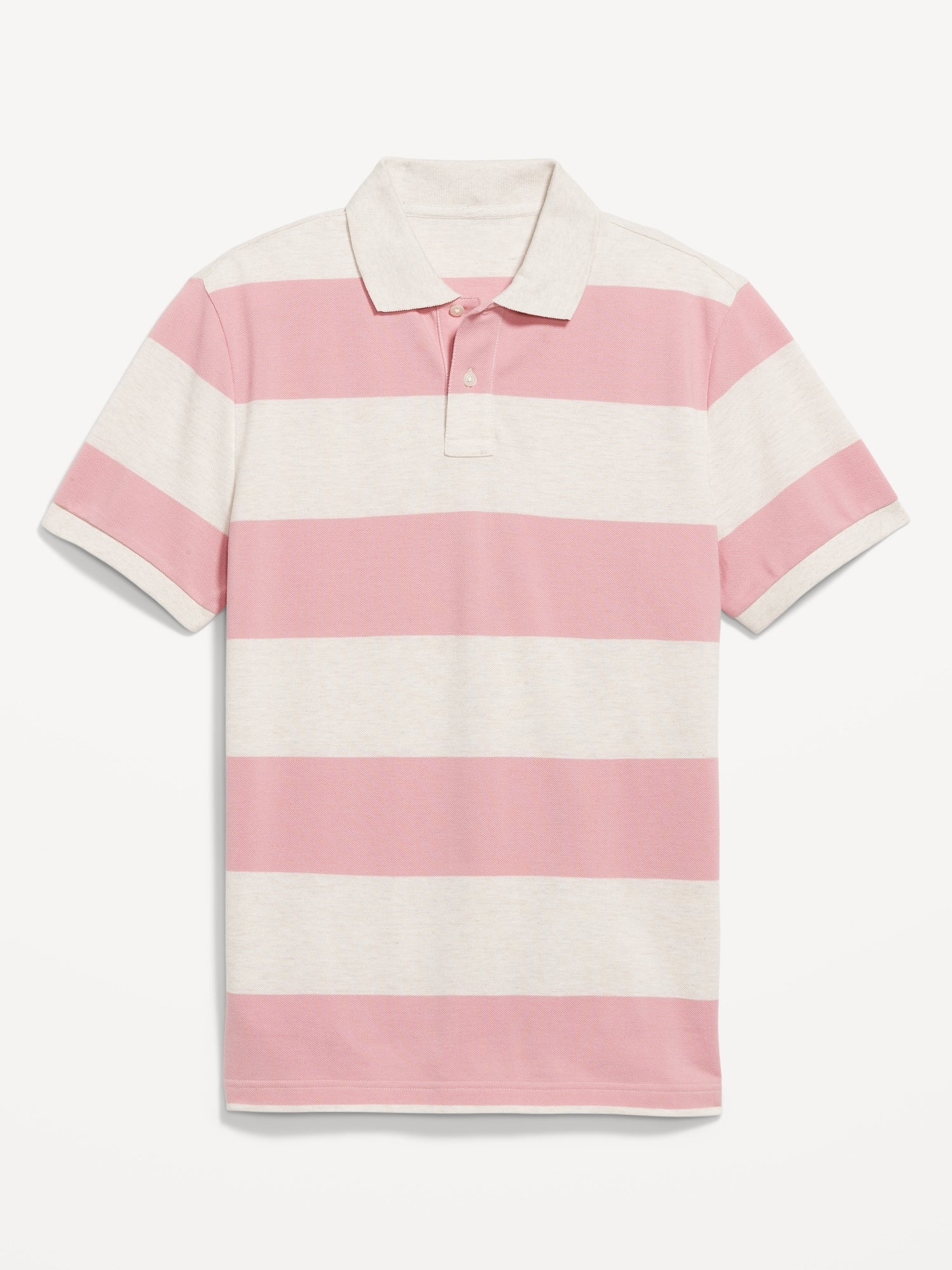 Pink/Oatmeal Stripe