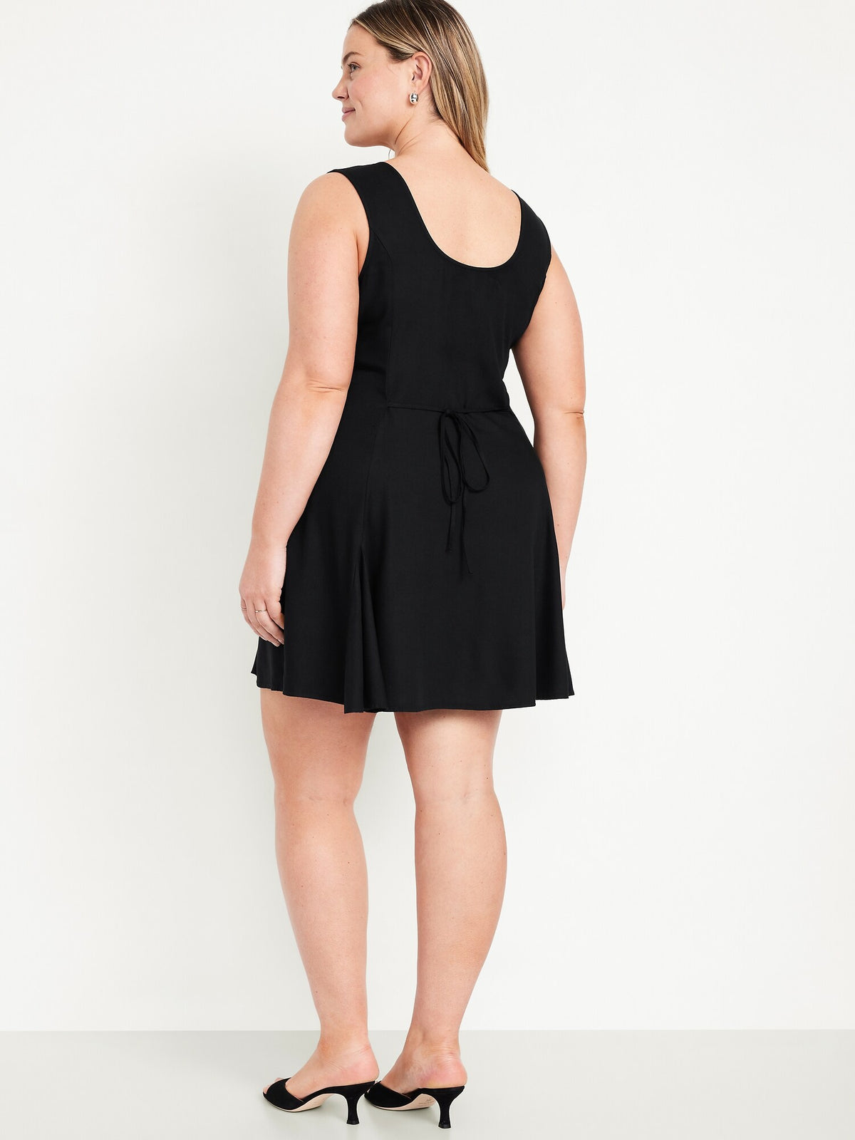 old navy sleeveless button front mini dress Sleeveless Button-Front Mini Dress