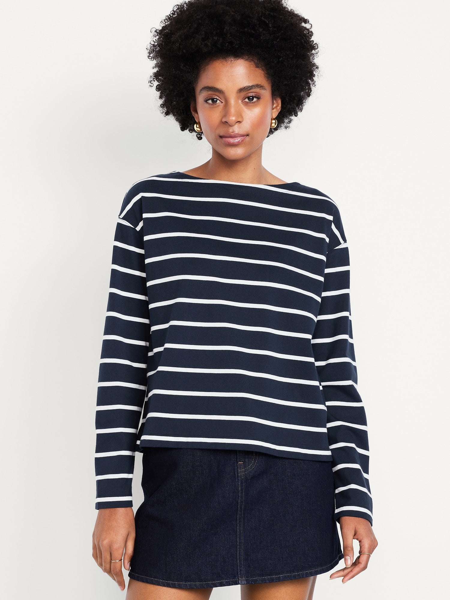 Navy Stripe