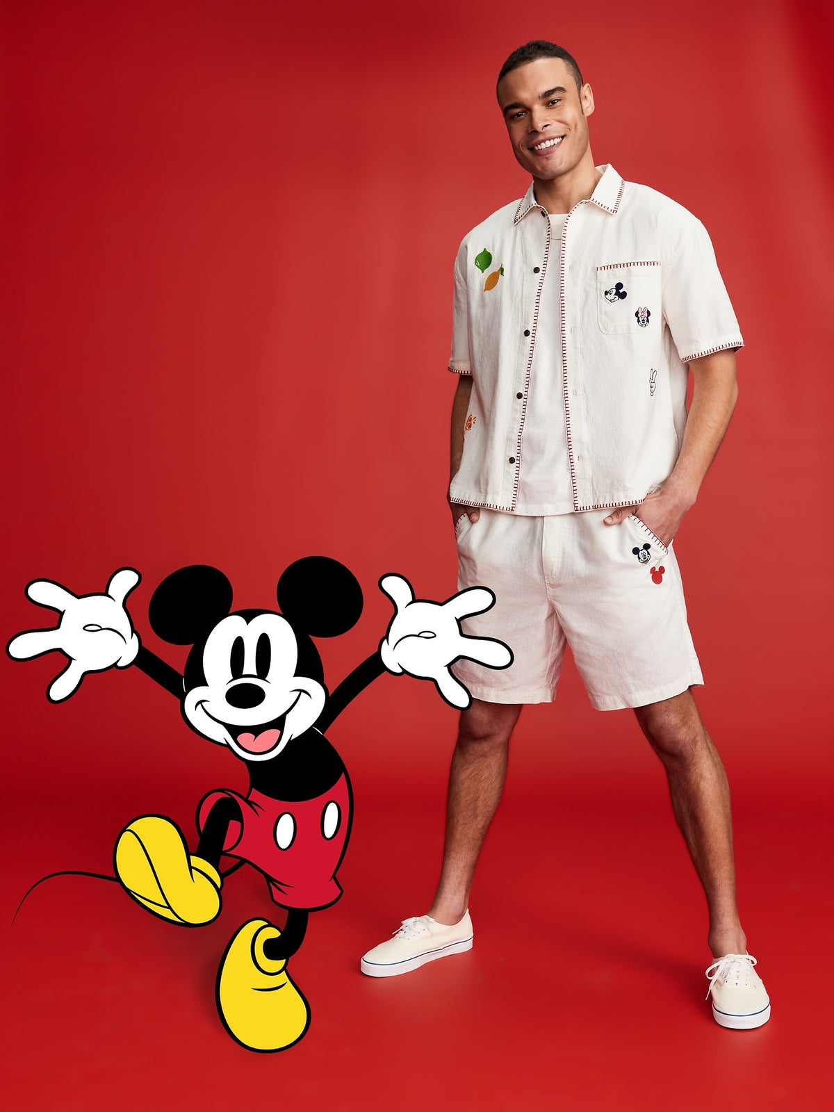 Old Navy x Disney Mickey Mouse Linen-Blend Jogger Shorts -- 5-inch inseam - Old Navy Philippines Old Navy x Disney Mickey Mouse Linen-Blend Jogger Shorts -- 5-inch inseam - Old Navy Philippines