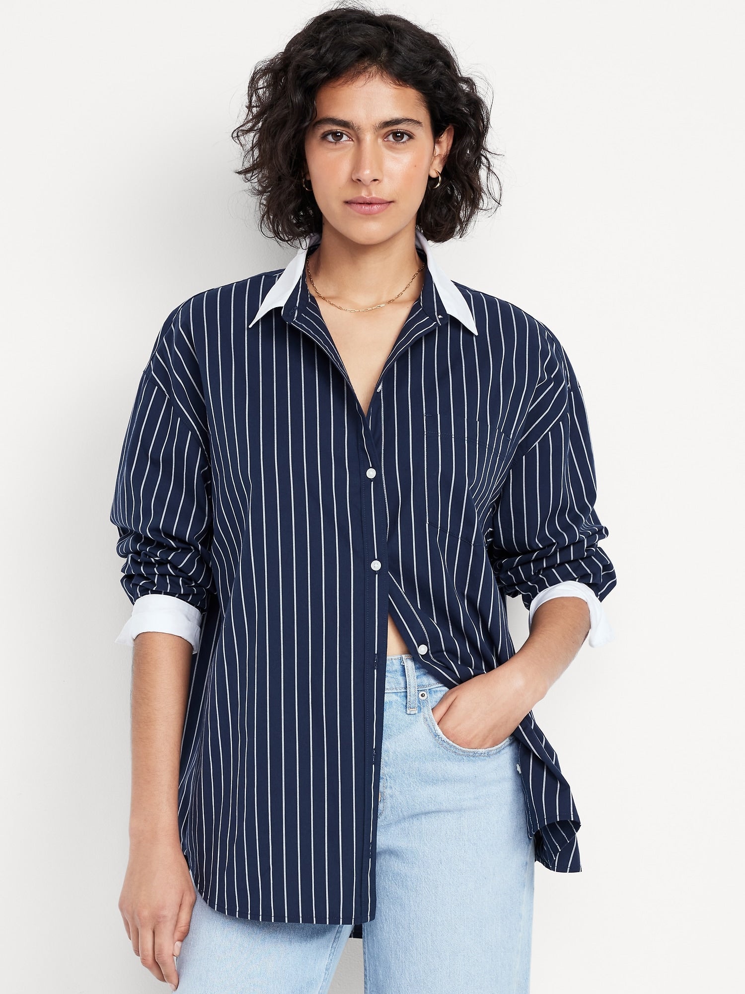 Navy Stripe