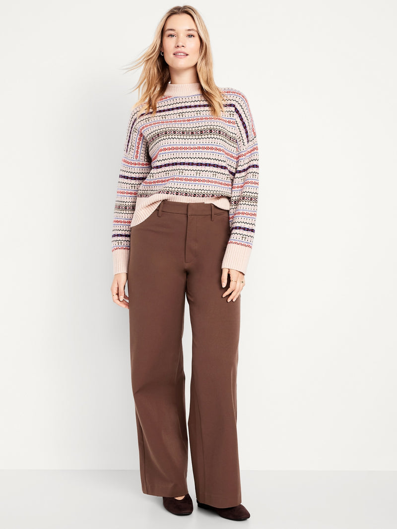 High-Waisted Pixie Super Wide-Leg Pants - Old Navy Philippines