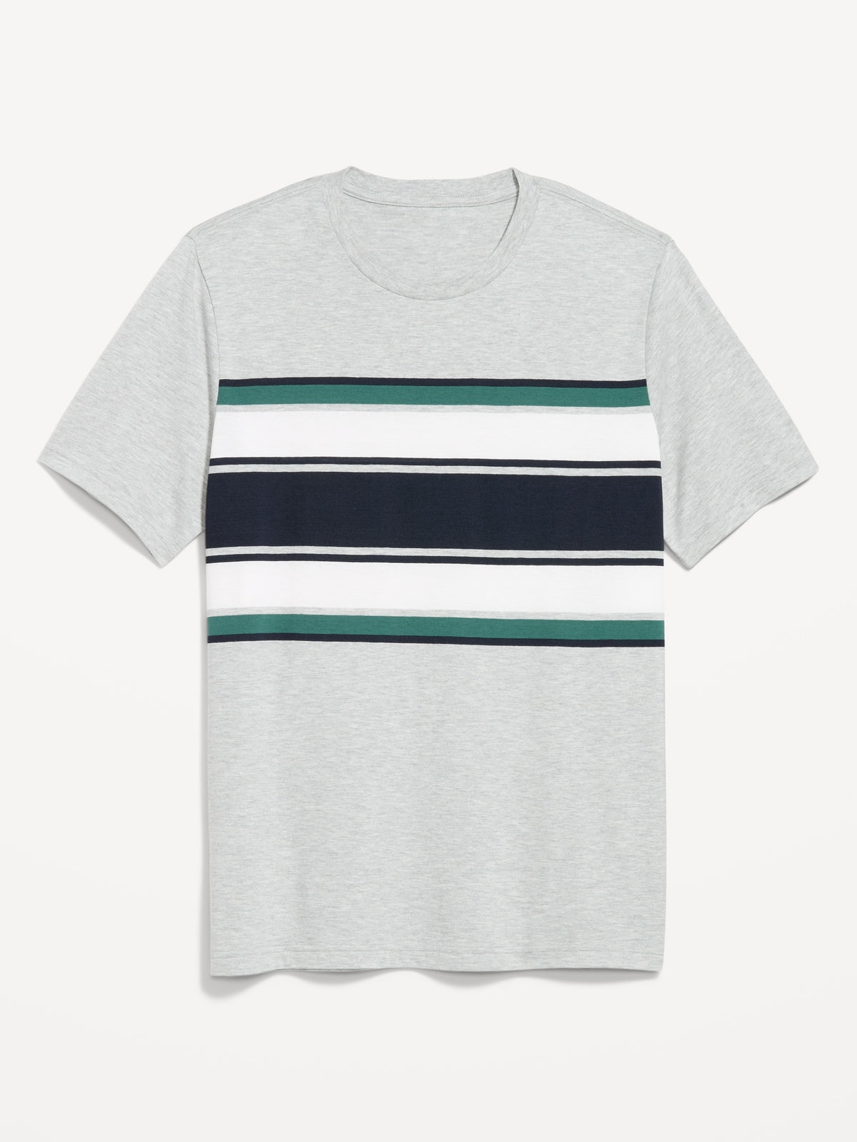 Heather Grey Stripe