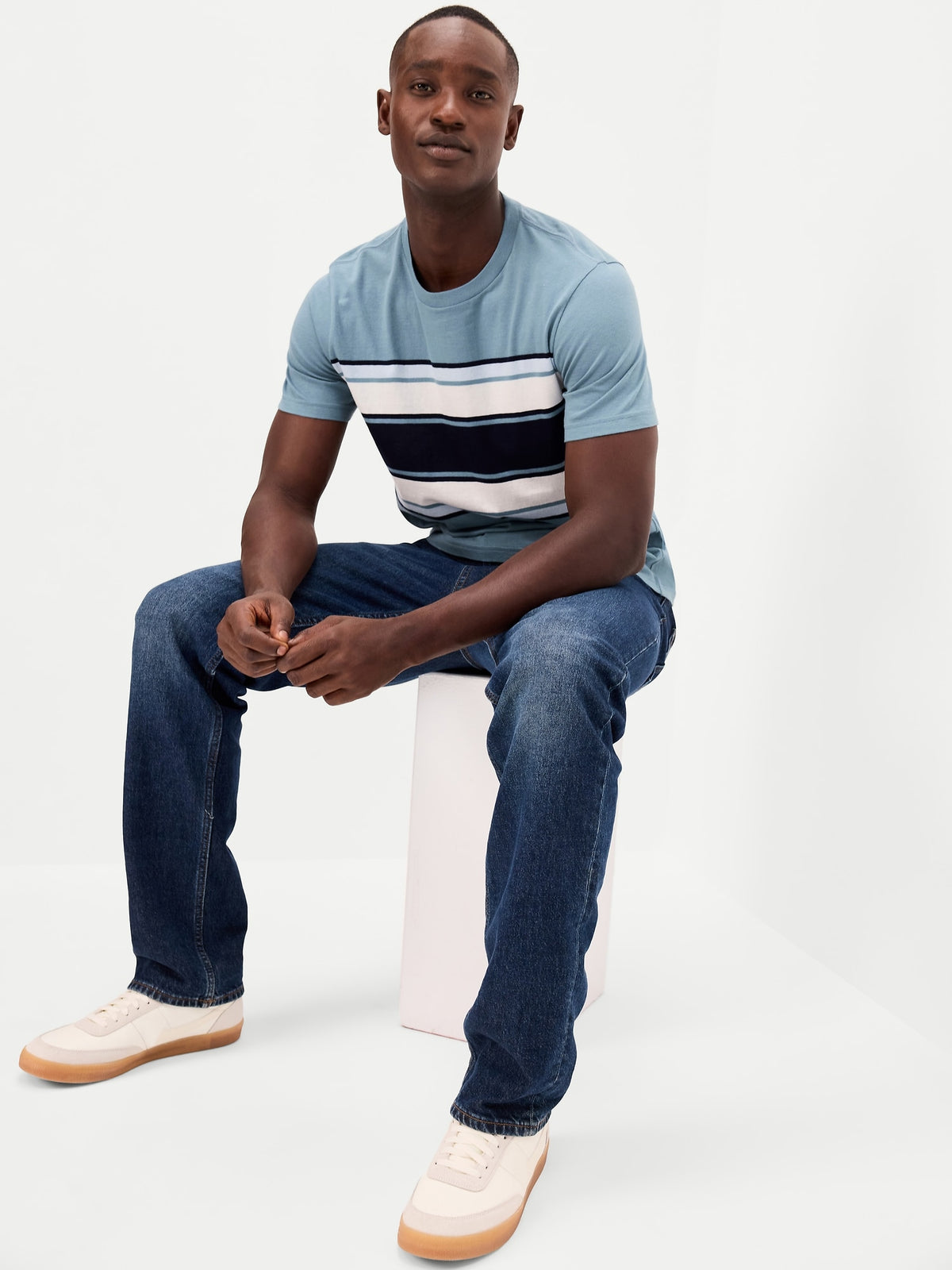 Blue/Blue Stripe