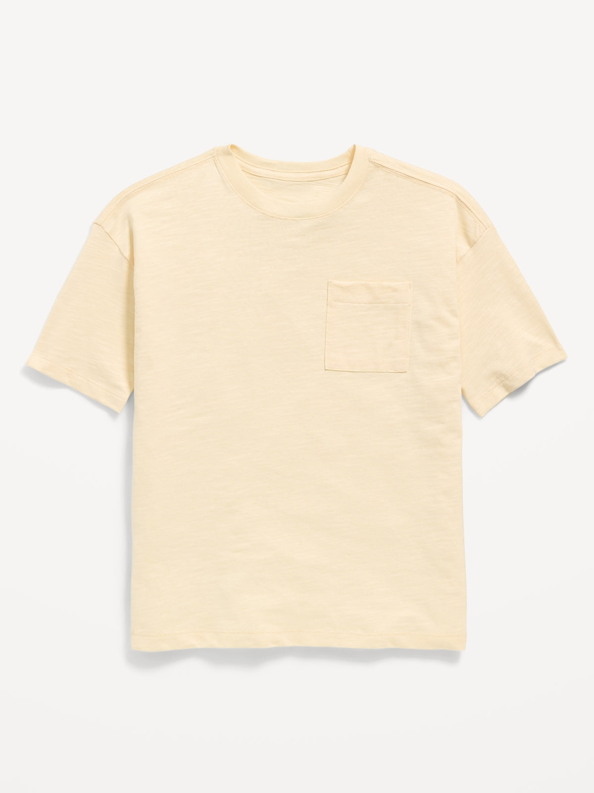 Oversized Short-Sleeve Pocket T-Shirt for Boys