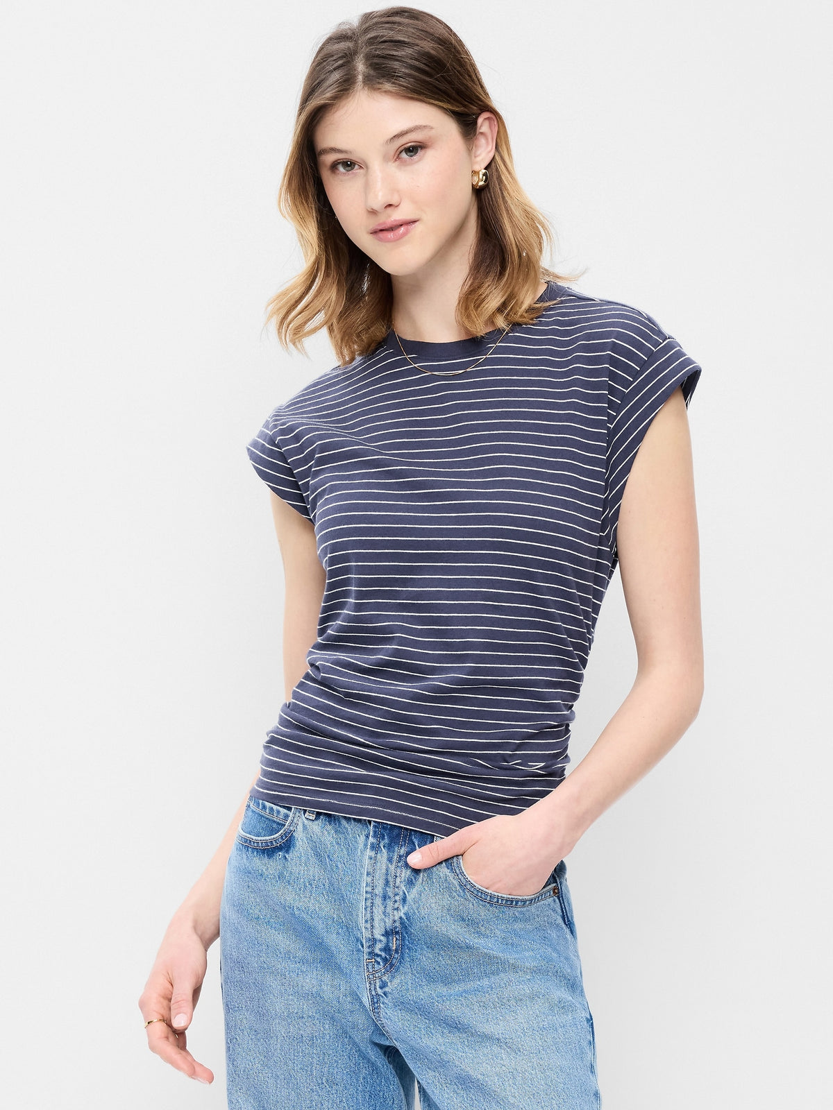 Navy Stripe