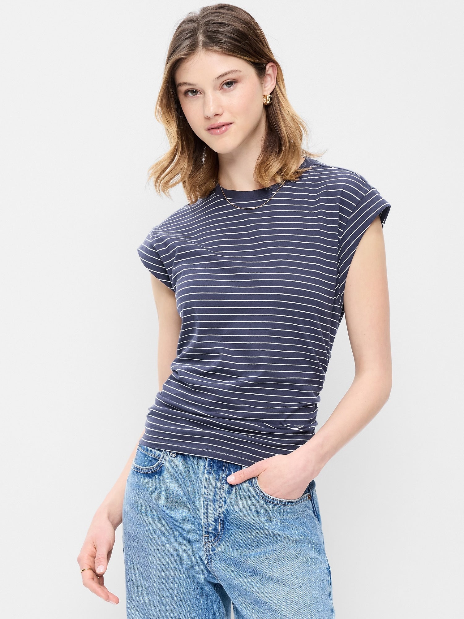 Navy Stripe
