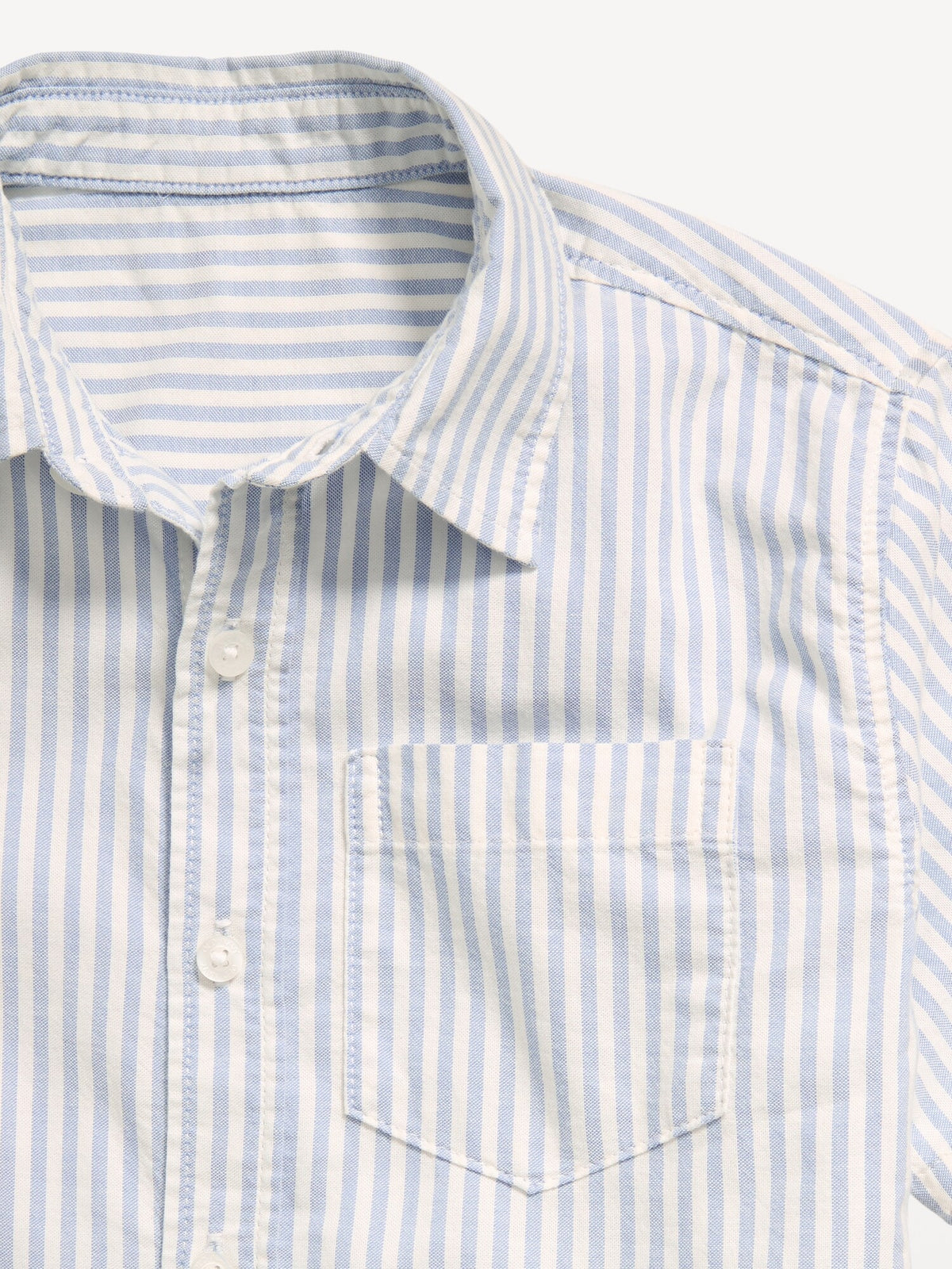 White/Blue Stripe Word