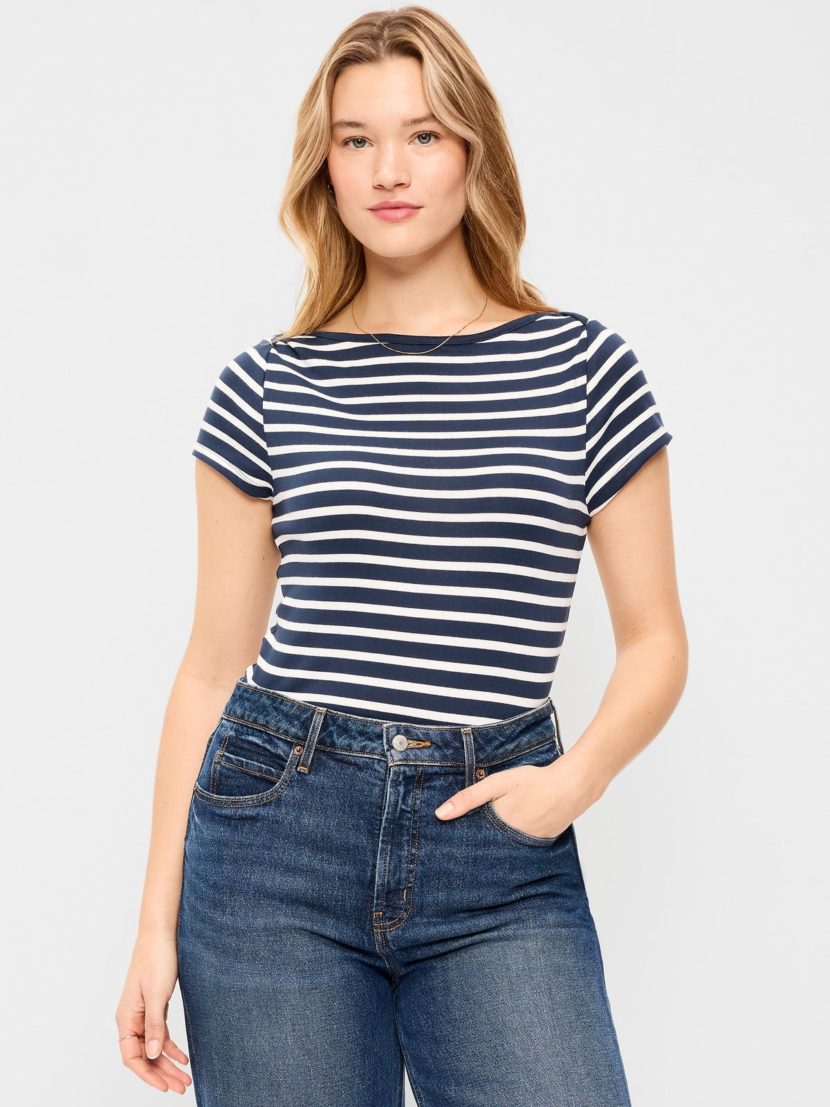 Navy Stripe