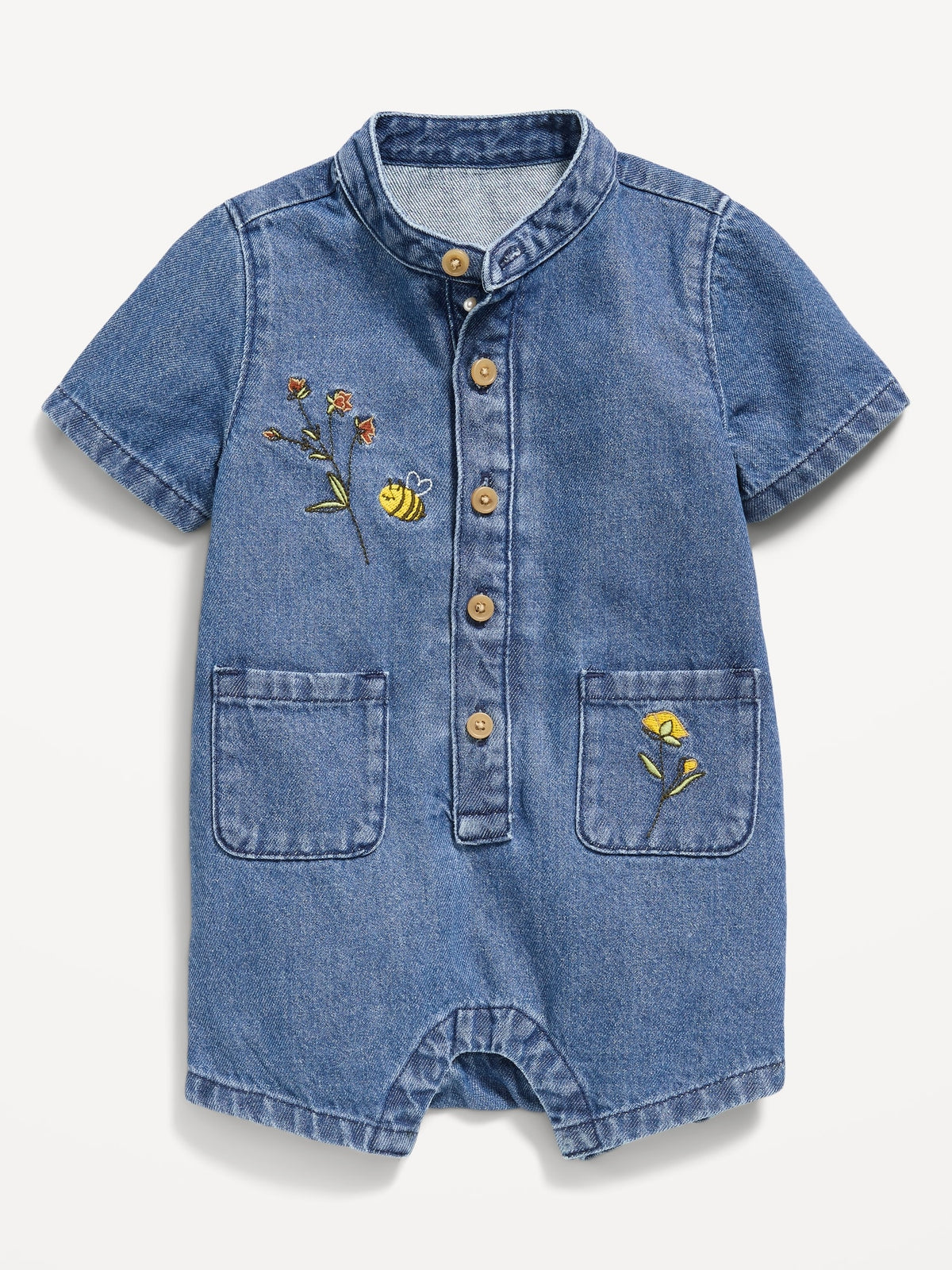 Chambray Blue Floral