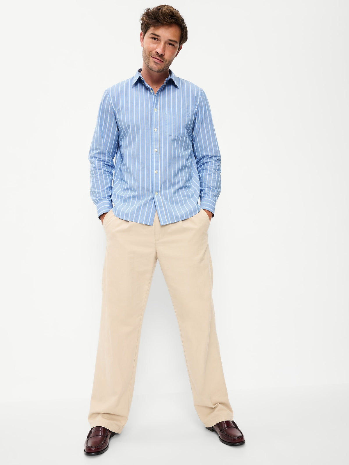 Blue/Blue Stripe