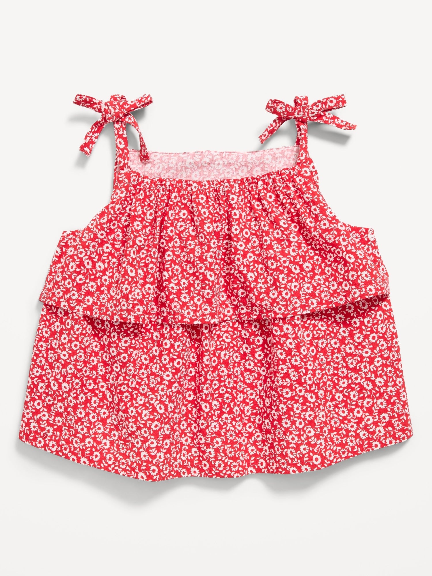 Red Ditsy Floral