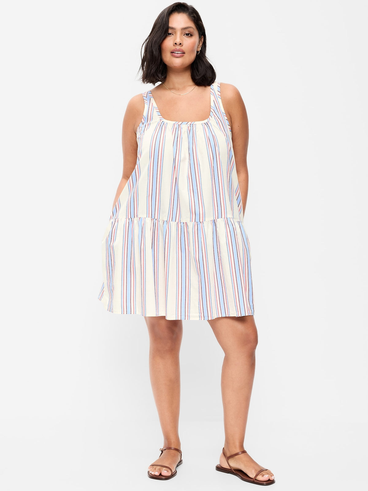 Blue Retro Stripe
