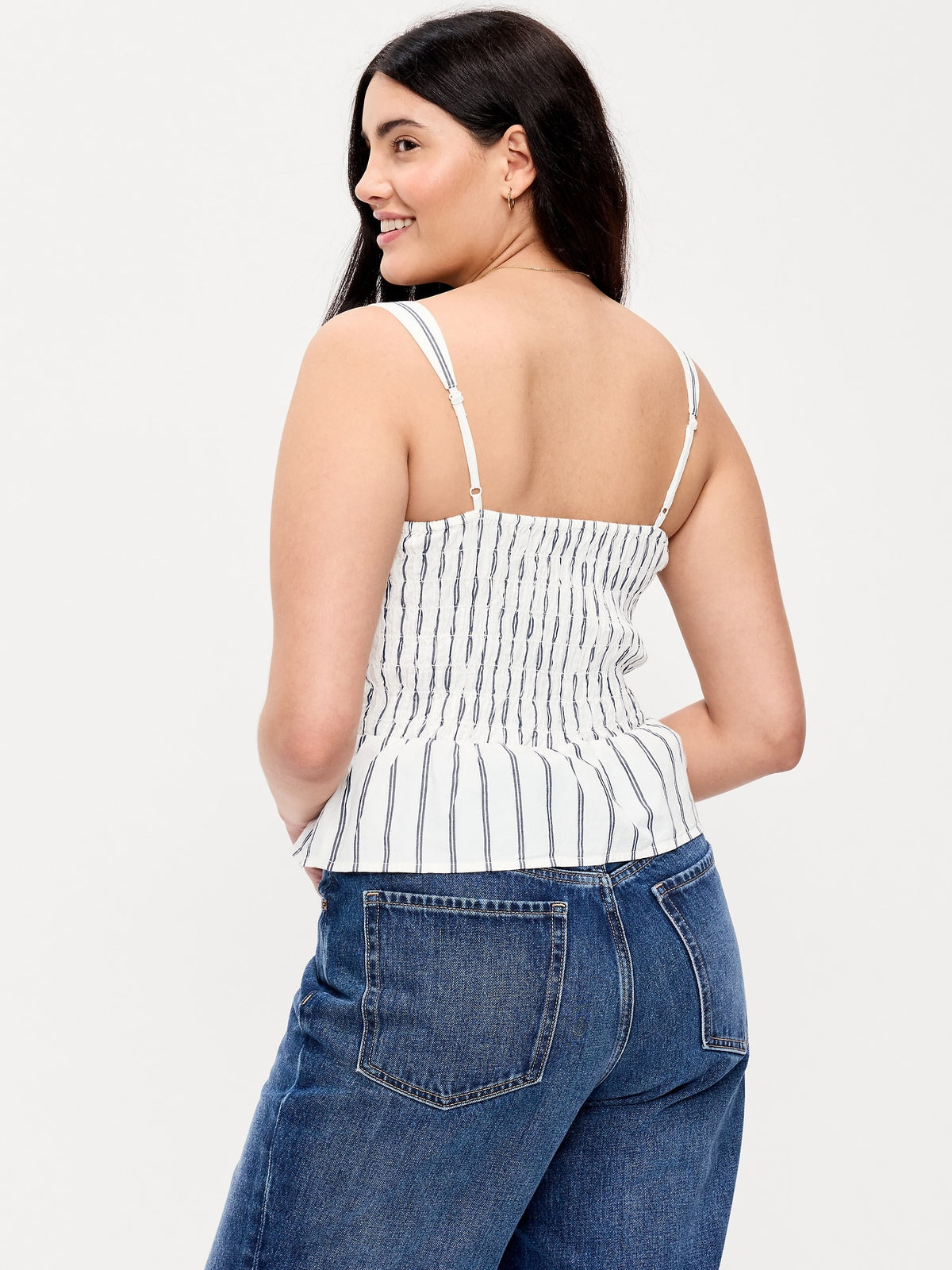 On White Stripe