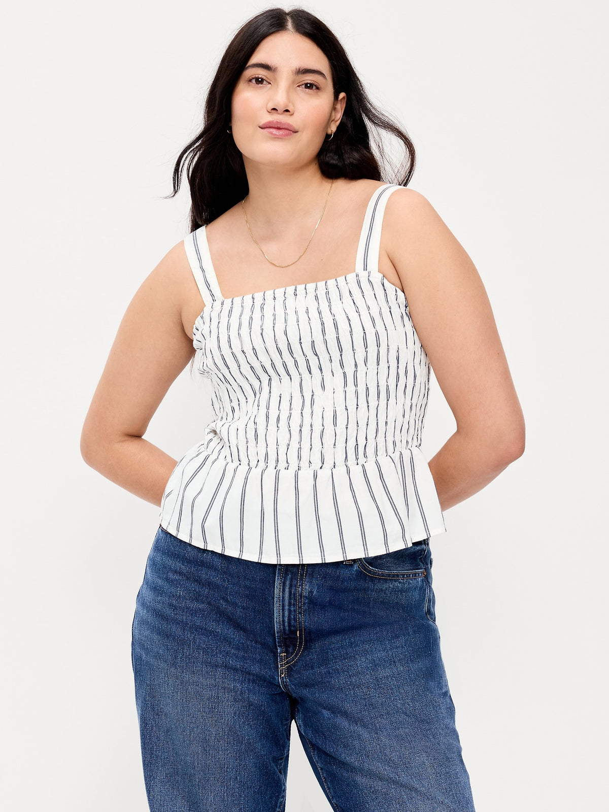 On White Stripe