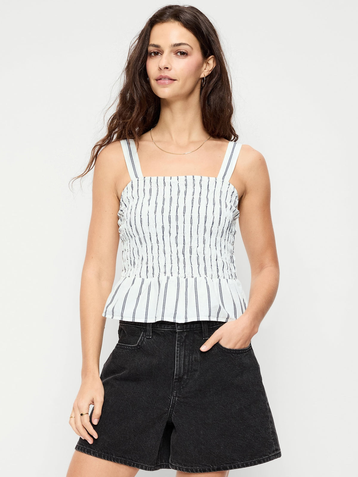 On White Stripe