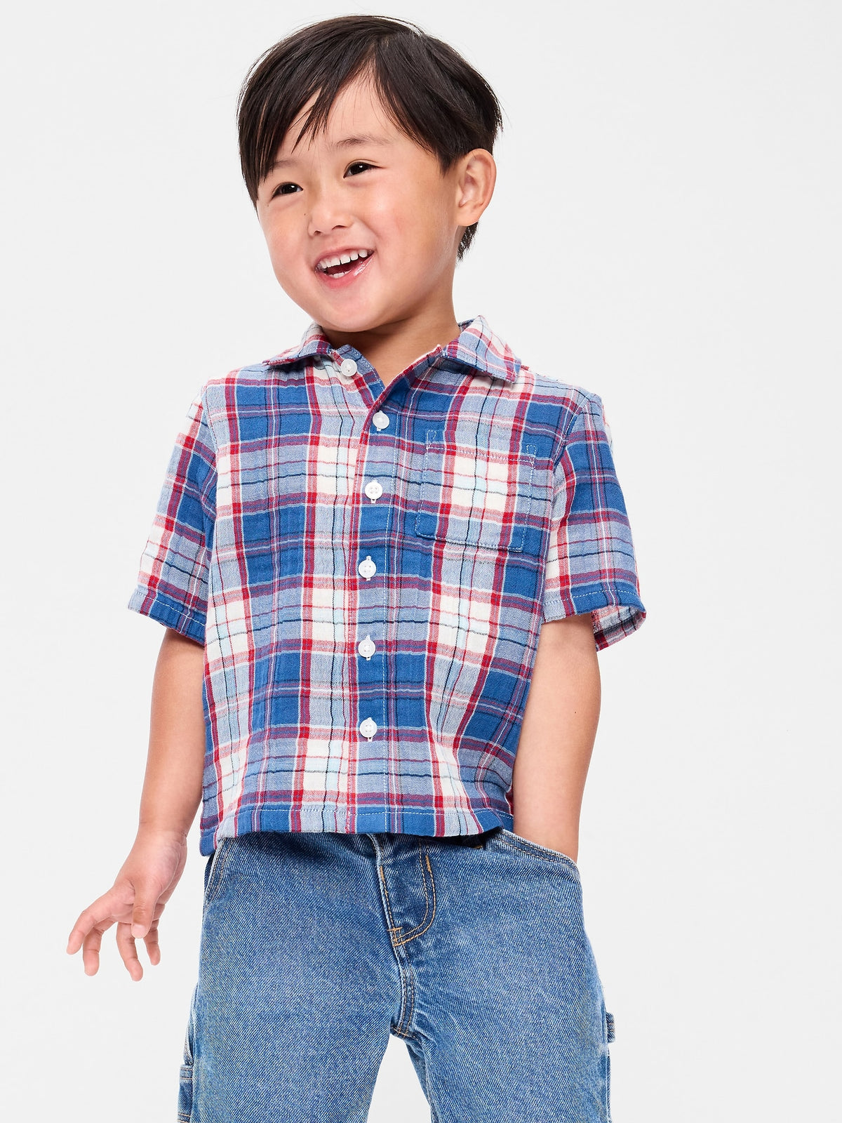 Navy Plaid