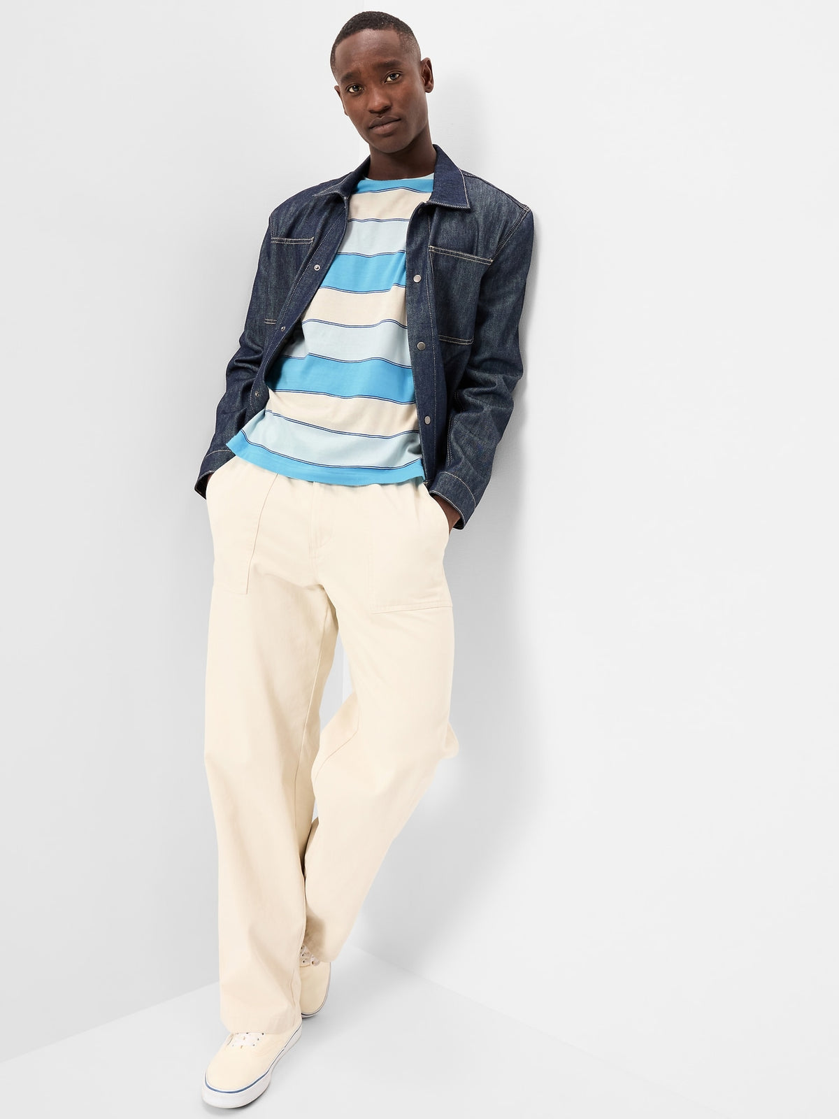 Slalom Blue Stripe
