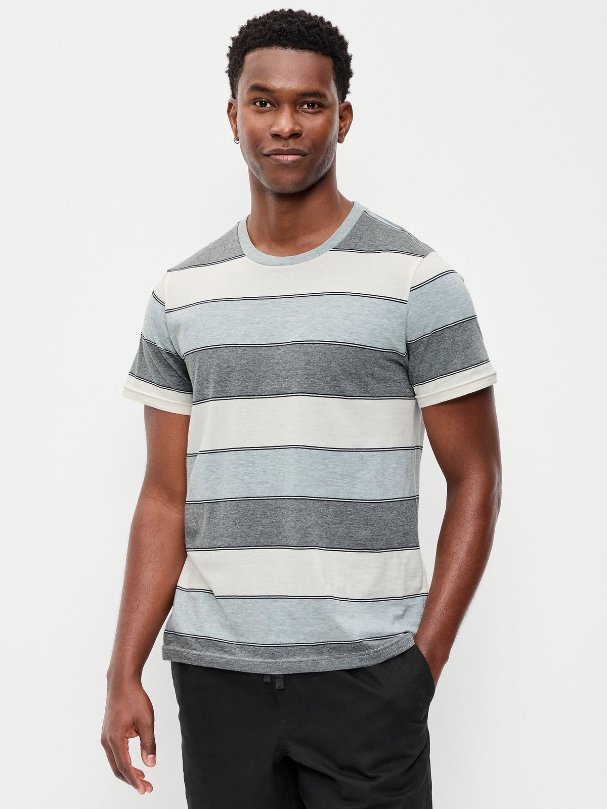 Dark Grey Stripe