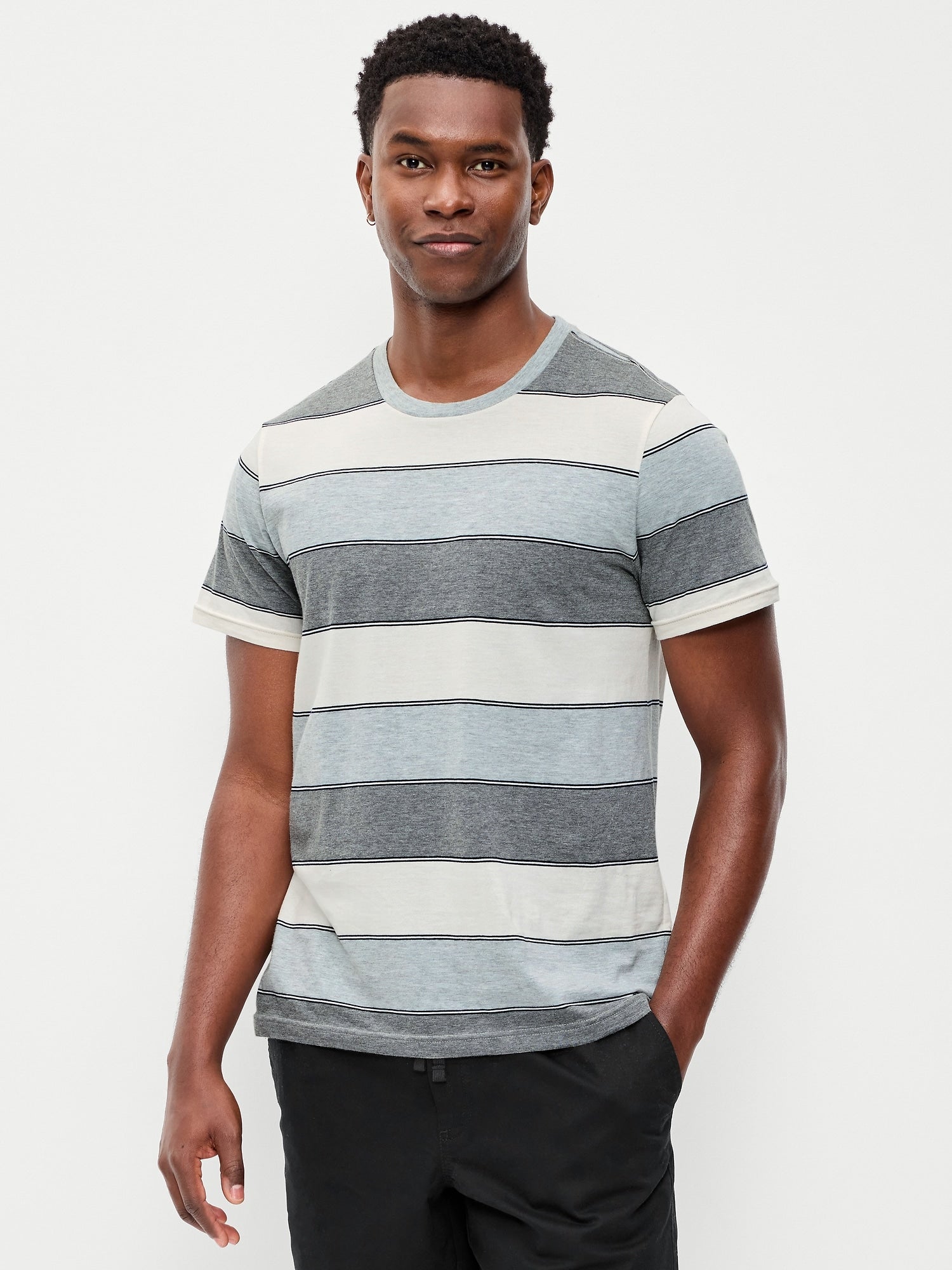 Dark Grey Stripe