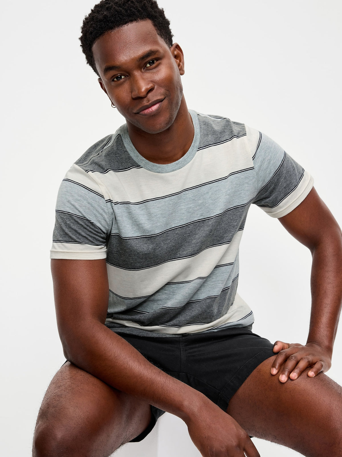 Dark Grey Stripe