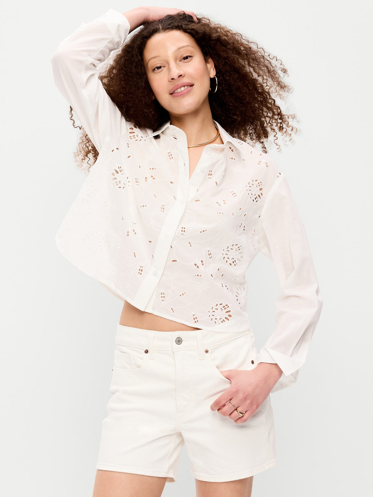 White Eyelet
