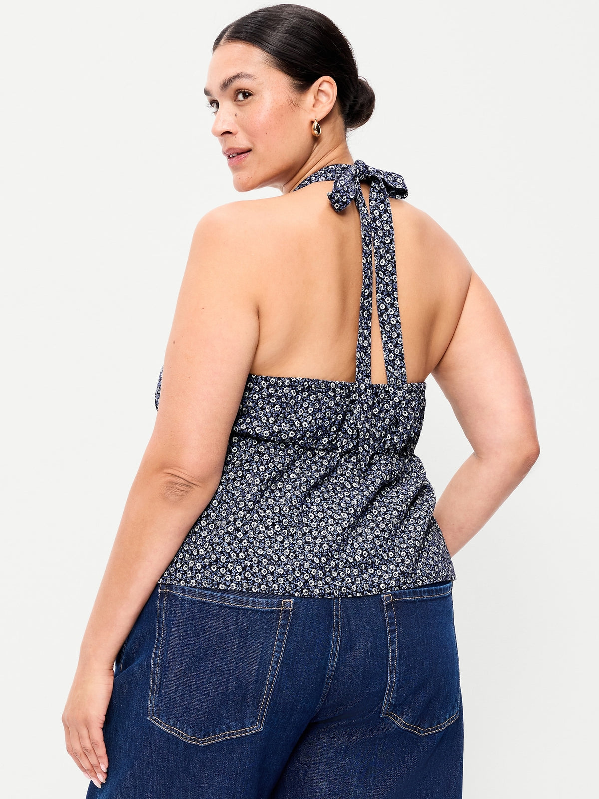 Blue Ditsy Floral