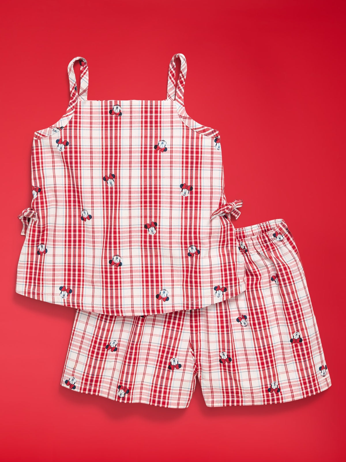 White/Red Plaid