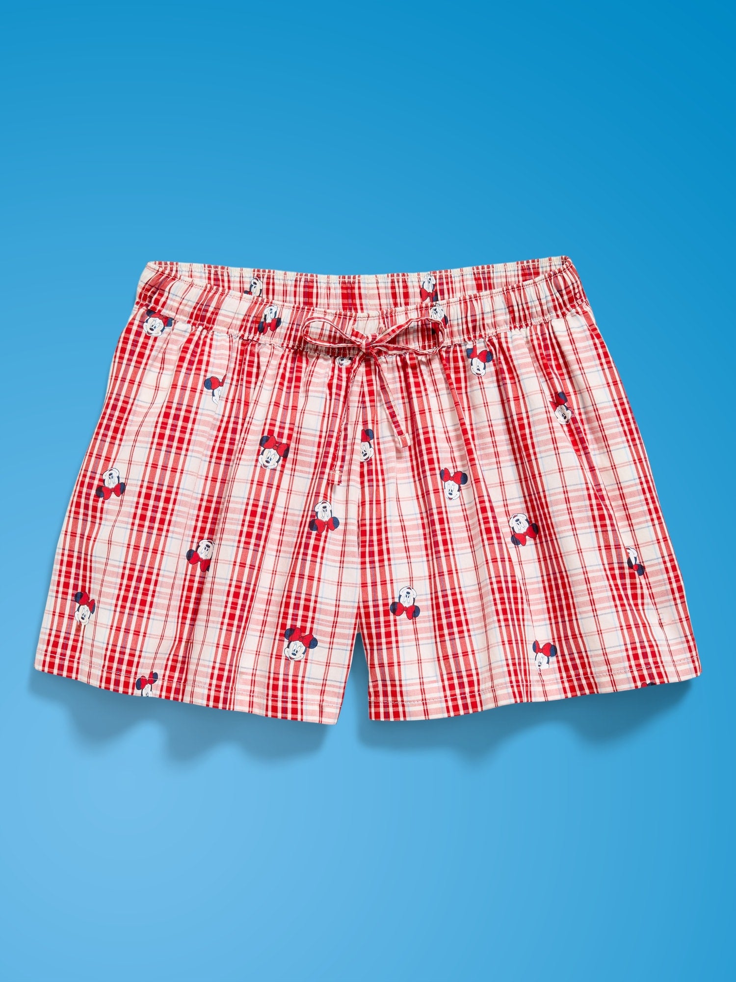 White/Red Plaid